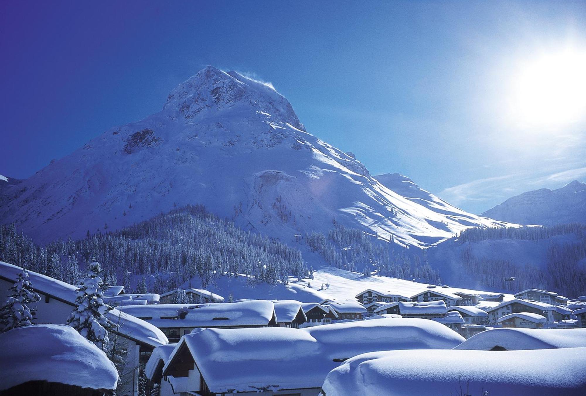 Hotel Berghof Lech am Arlberg Bagian luar foto
